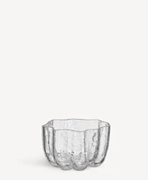 Kosta Boda 3.8" Crackle Crystal Glass Votive Bowl