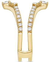 Diamond Chevron Ring Guard Enhancer (1/2 ct. t.w.) in 14k Gold