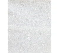 City Studios Juniors' Drape-Neck Glitter Skater Dress