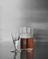 Orrefors Geometry Snaps Glass, Set of 2