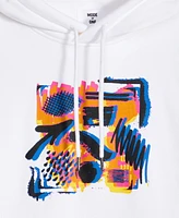 Mode of One Men's Long-Sleeve Fleece Cotton Screen-Print Hoodie, Exclusively at Macy's