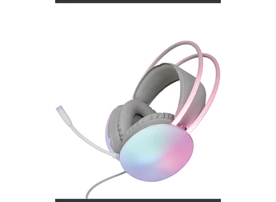 Gabba Goods Rainbow Led Gaming Headset with Adjustable Microphone. For PS5, Ps4, Xbox Series X/S, Switch, Pc, Mobile