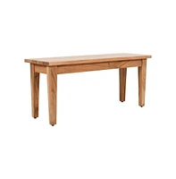 Jofran Colby 42"" Traditional Classic Solid Hardwood Bench