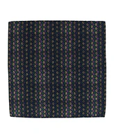 Trafalgar Men's Carnival Diamond Multi-Colored Novelty Silk Pocket Square