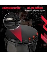 63 Lbs Filled Punching Bag Set with Boxing Gloves