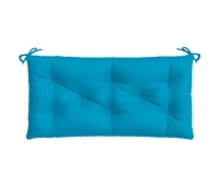 Garden Bench Cushion Light Blue 39.4"x19.7"x2.8" Oxford Fabric