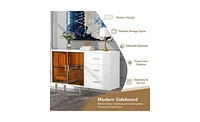 Modern Buffet Cabinet – Storage Sideboard for Dining Room & Living Room