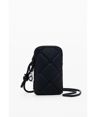 Desigual Women's Padded mobile holder logo