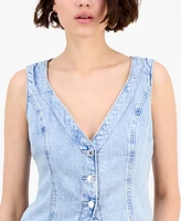 Guess Women's Riva Denim Vest