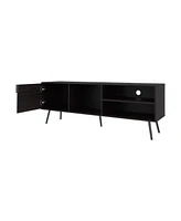 Fm Furniture Mescal Tv Stand Multistorage with a Door and Open Storage