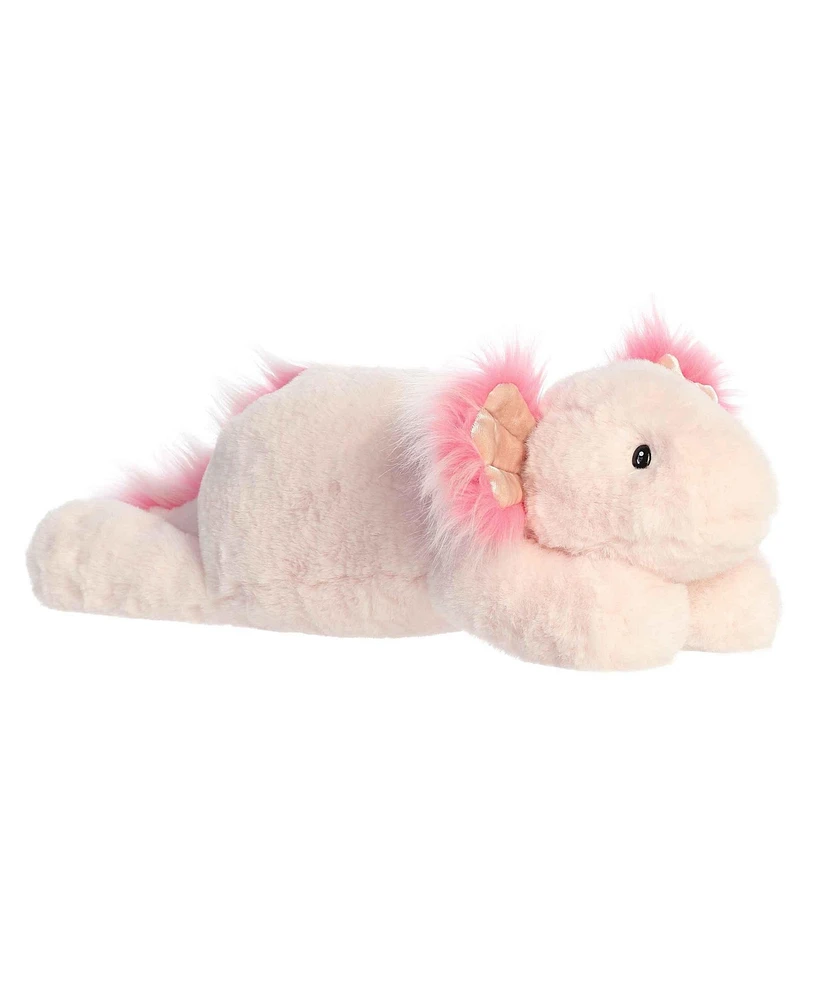 Aurora Large Ace Axolotl Snoozles Laid-back Plush Toy Pink 18"