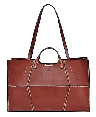 Old Trend Women's Genuine Leather Rose All-day Tote Bag