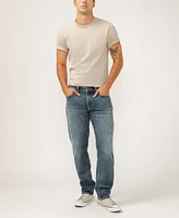 Silver Jeans Co. Men's Eddie Classic Athletic Fit Tapered Leg