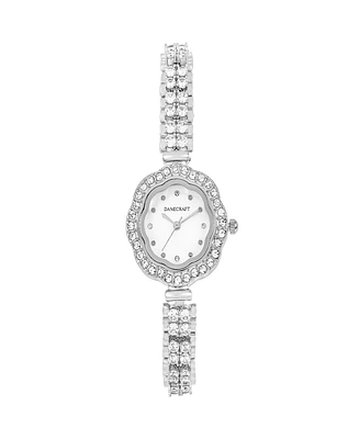 Danecraft Women's Fine Silver-Plated Analog Watch