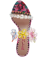 Betsey Johnson Women's Goldiee Floral Dress Sandals