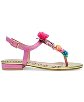 Betsey Johnson Women's Murphee Embellished Thong Slide Sandals