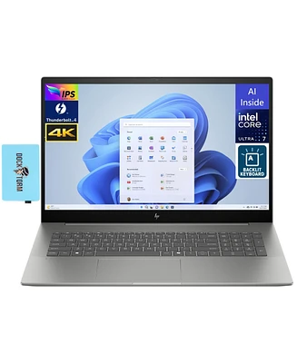 Hp Envy 17t Ai Pc 17.3" Ips 4K Uhd Display (16-Core Intel Ultra 7-155H (Beats i7-13700H), 64GB DDR5, 2TB PCIe Ssd, Backlit Kyb, 2 Thunderbolt 4, WiFi