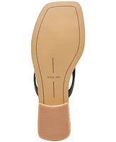 Dolce Vita Women's Barty Whipstitch Thong Low Heel Sandals