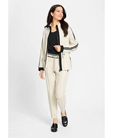 Olsen Cardigan with Racer Stripe Detail