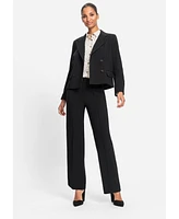 Olsen Cropped Double Breasted Blazer