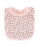 Hudson Baby Infant Girl Cotton Bibs, Hello Gorgeous, One Size