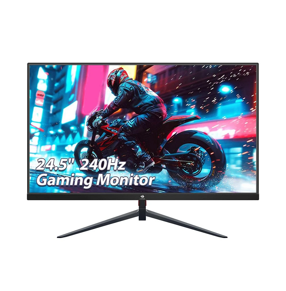 Z-edge 24.5" 1080P Full Hd Gaming Monitor, 240Hz, 1ms (Mprt), 350cd/m², HDR10, FreeSync