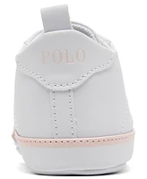 Polo Ralph Lauren Baby Girls Quilton Bear Gore Hi Crib Booties from Finish Line