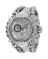 Invicta Men's 34441 Gladiator Quartz Chronograph Silver, Gunmetal Dial Watch