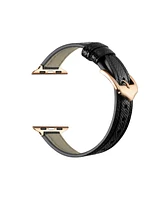 Posh Tech Cleo Skinny Leather Band for Apple Watch