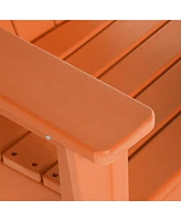 Kids Outdoor Hdpe Adirondack Plastic Patio Chair