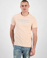 Guess Men's Relaxed-Fit Stitched Logo Graphic T-Shirt