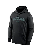 Nike Men's Black Arizona Diamondbacks Authentic Collection Practice Performance Pullover Hoodie