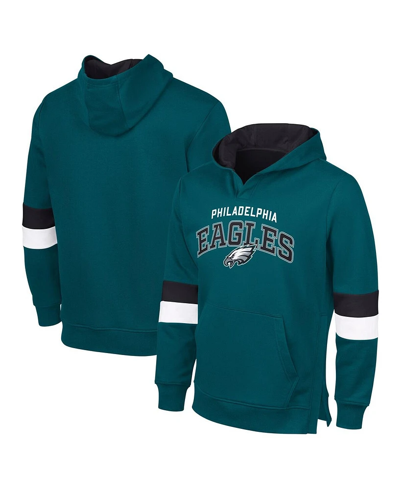 G-iii Sports by Carl Banks Men's Buffalo Bills Adaptive Faceoff Pullover Hoodie