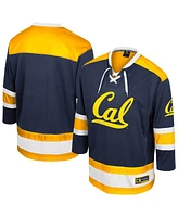 Colosseum Men's Navy Cal Bears Athletic Machine Fashion Hockey Jersey