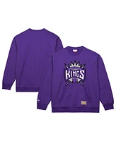 Mitchell & Ness Men's Purple Sacramento Kings Nights Pullover Sweatshirt