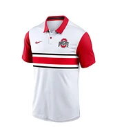 Nike Men's White Ohio State Buckeyes Vapor Performance Polo