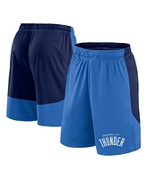 Logo Athletic Men's Blue/Navy Oklahoma City Thunder Launch Performance Shorts