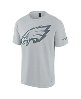 Fanatics Men's and Women's Gray Philadelphia Eagles Elements Iconic T-Shirt