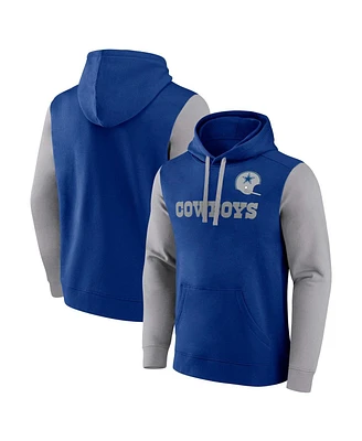 Fanatics Men's Royal Dallas Cowboys Fleece Pullover Hoodie