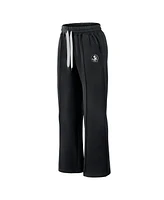 Fanatics Women's Black Florida State Seminoles Prime Supersoft Fleece Flaired Sweatpants