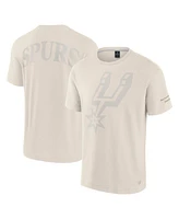 Fanatics Men's Cream San Antonio Spurs Elements Iconic T-Shirt