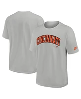 Nike Men's Silver Cincinnati Bengals Rewind Max90 Statement T-Shirt