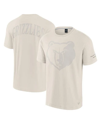 Fanatics Men's Cream Memphis Grizzlies Elements Iconic T-Shirt