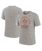 Nike Men's Heather Gray Texas Longhorns Legacy Local Tri-Blend T-Shirt