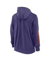 Nike Men's Purple Clemson Tigers 2024 Sideline Full-Zip Hoodie