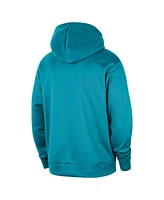 Jordan Men's Teal Charlotte Hornets 2024/25 Spotlight On-Court Practice Performance Pullover Hoodie