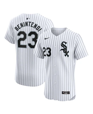 Nike Men's Andrew Benintendi White Chicago Sox Home Elite Player Jersey