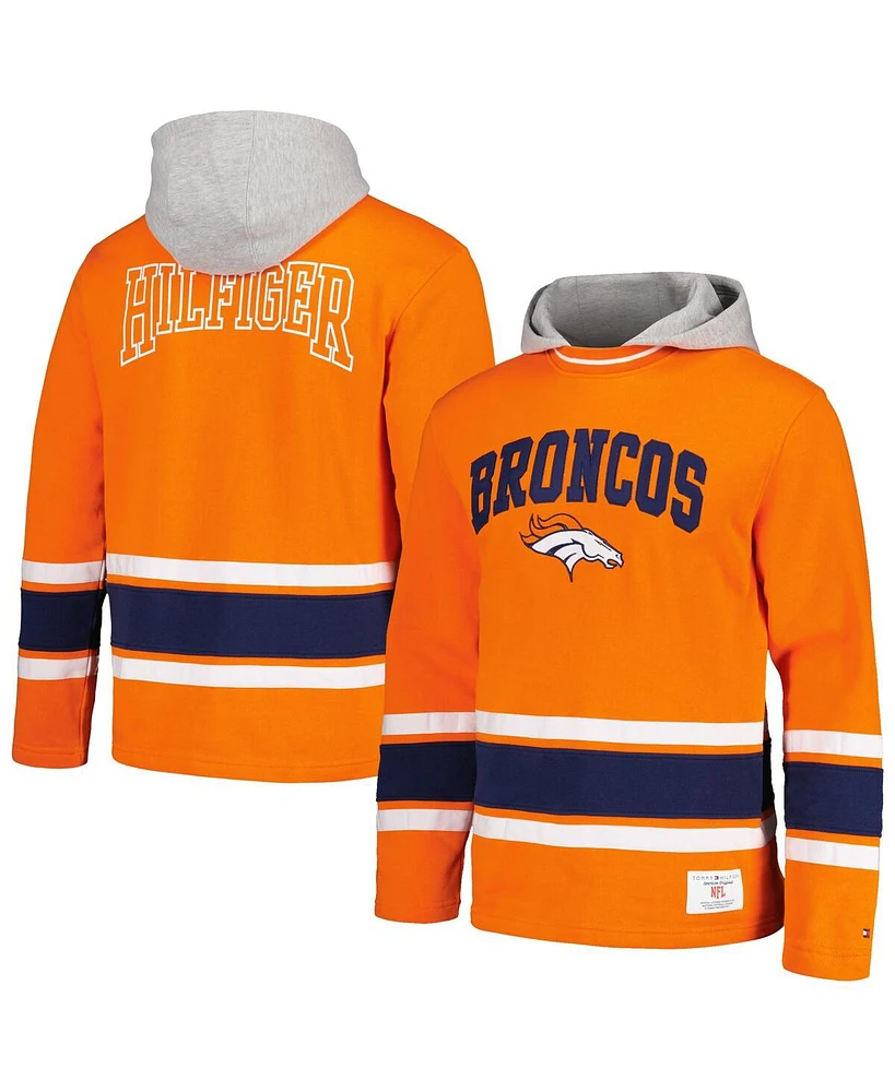 Tommy Hilfiger Men's Orange Denver Broncos Ivan Fashion Pullover Hoodie