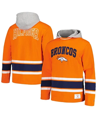 Tommy Hilfiger Men's Orange Denver Broncos Ivan Fashion Pullover Hoodie