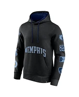 Fanatics Men's Black Memphis Grizzlies Home Court Pullover Hoodie